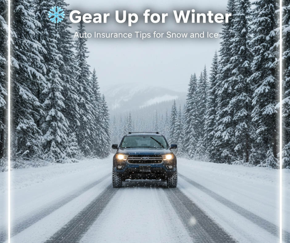 Gear Up for Winter: Auto Insurance Tips for Snow and Ice
